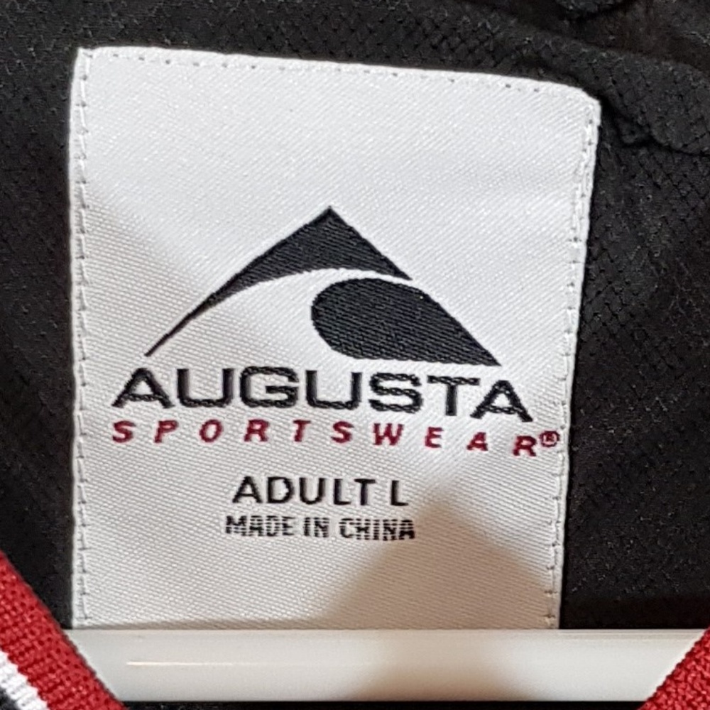 MENS LARGE AUGUSTA SPORTWEAR JACKET RED/BLK (198) - Picture 3 of 5